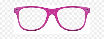 Choose - Pink Glasses Frame Png