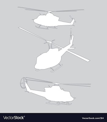 Choppers on grey vector image