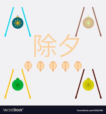 Chopsticks collection of vector image