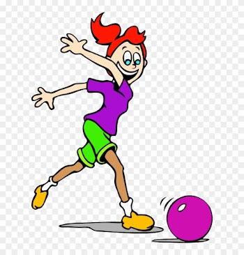 Chores Clipart Cartoon Clipart Bowling Image - Girl Having Her Period