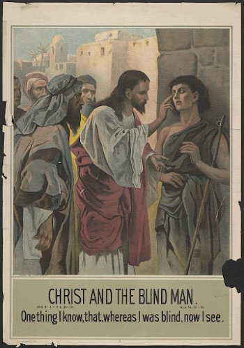 Christ and the blind man | Free Photo - rawpixel