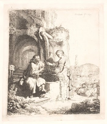 Christ and the Samaritan woman | Free Photo - rawpixel