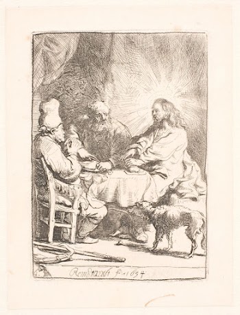 Christ at Emmaus | Free Photo - rawpixel