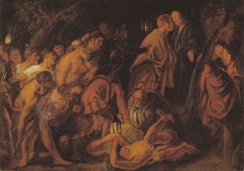 Christ is betrayed and arrested | Free Photo - rawpixel