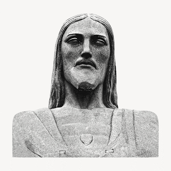 Christ the Redeemer collage element | Free PSD - rawpixel