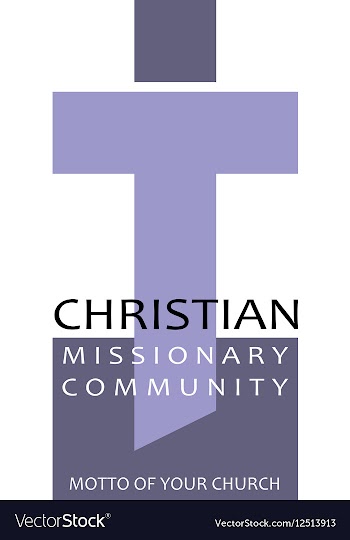 Christian church logo vector image