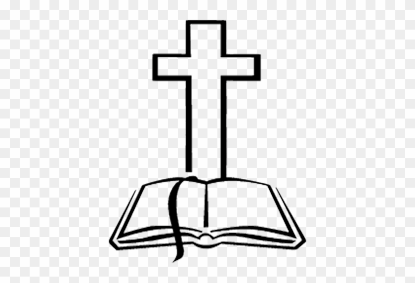 Christian Cross And Bible Clip Art - Cross Clipart Transparent Background