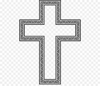 Christian cross Emoji Symbol Latin cross - strips 