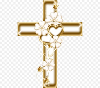 Christian cross First Communion Eucharist Confirmation Christianity - dabbing ribbon 