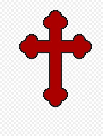 Christian cross Silhouette Drawing - christian cross 