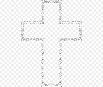 Christian cross Silhouette - Silhouette png download - 542*758 ...