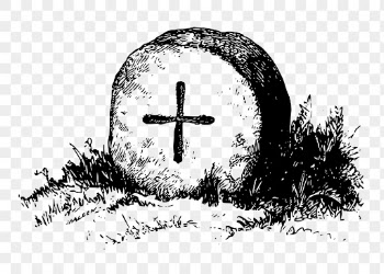 Christian tombstone png sticker vintage | Free PNG - rawpixel