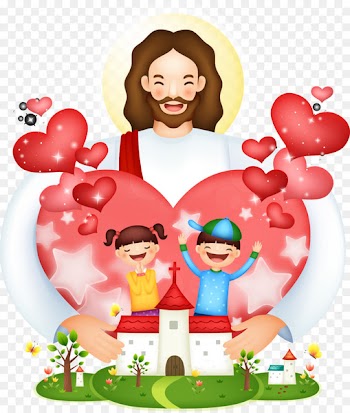 Christianity Illustration - Protection of child Jesus 