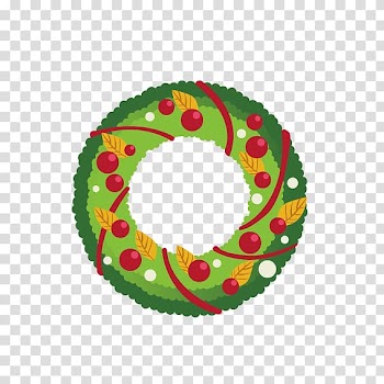 Christmas Advent wreath, Christmas candy transparent background PNG clipart