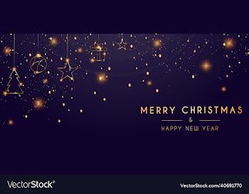 christmas and new year banner