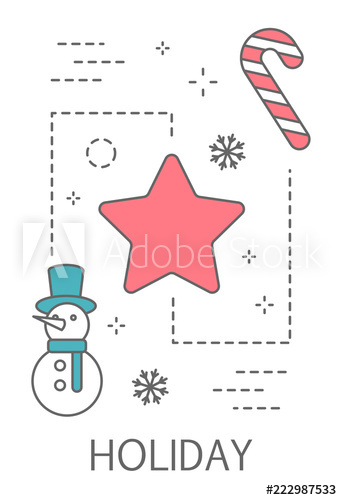 Christmas and new year winter holiday concept
