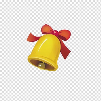 Christmas Android, Bell transparent background PNG clipart