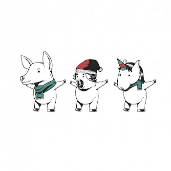 Christmas animals