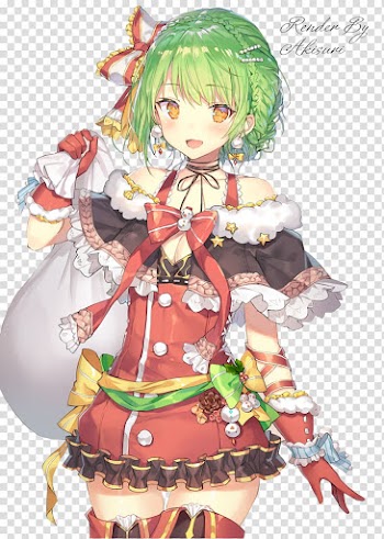 Christmas Anime Santa Claus, christmas transparent background PNG clipart