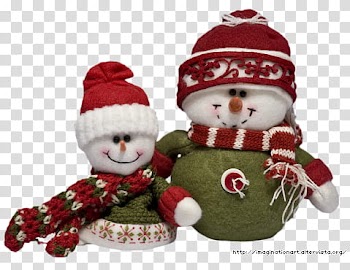 Christmas Atmosphere, snowman plush toys transparent background PNG clipart