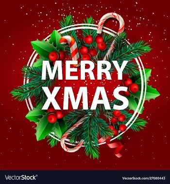 Christmas background merry xmas sale holiday web vector image