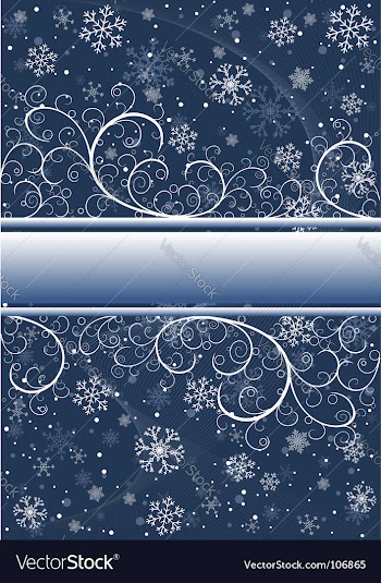 Christmas background vector image