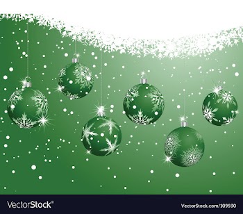 Christmas background vector image