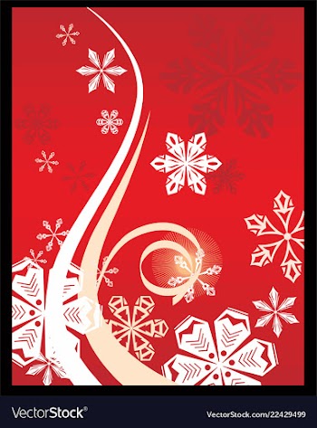 Christmas background vector image