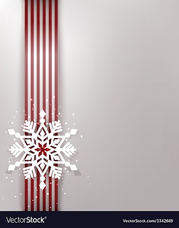 Christmas background vector image