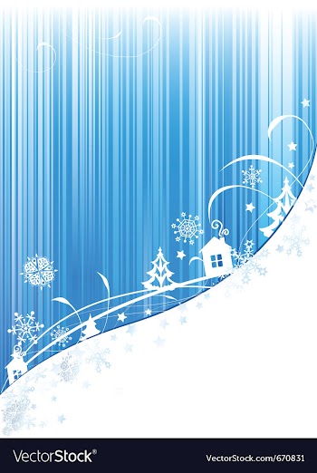 Christmas background vector image