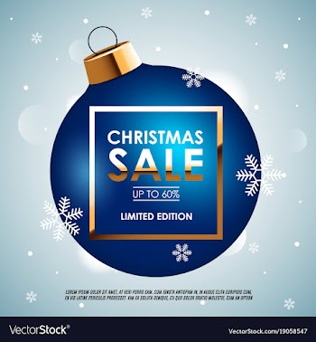 christmas ball with golden text