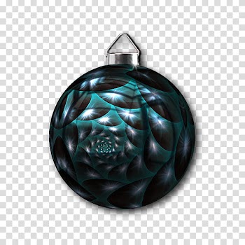 Christmas Balls Collection , black and green Christmas bauble transparent background PNG clipart