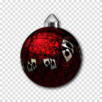 Christmas Balls Collection , red and gray bauble drawing transparent background PNG clipart