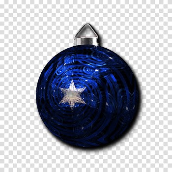 Christmas Balls Collection , round blue baubles transparent background PNG clipart