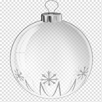 Christmas balls, grey bauble transparent background PNG clipart