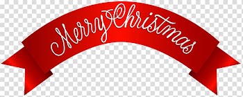 Christmas Banner , Merry Christmas Banner transparent background PNG clipart