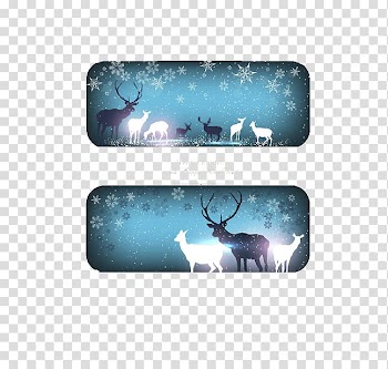 Christmas Banner Snowflake Illustration, Snowflake label design transparent background PNG clipart