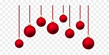 Christmas Baubles, Background Christmas Balls, Holidays - Red Christmas Ball Background