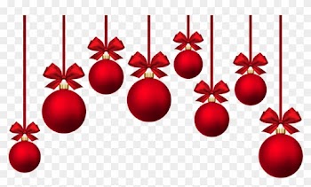 Christmas Baubles Bows Holidays The Background - Immagini Palle Di Natale