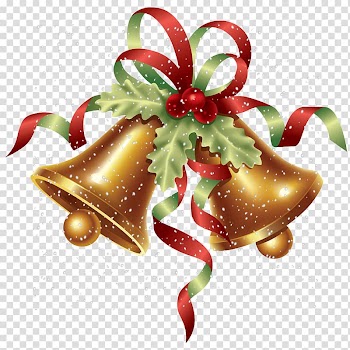 Christmas Bell Drawing, Snowflakes bell transparent background PNG clipart
