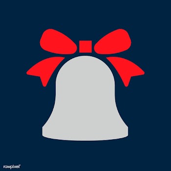 Christmas bell icon decoration vector | Free stock vector - 511673