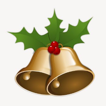 Christmas bells clipart, illustration vector. | Free Vector - rawpixel