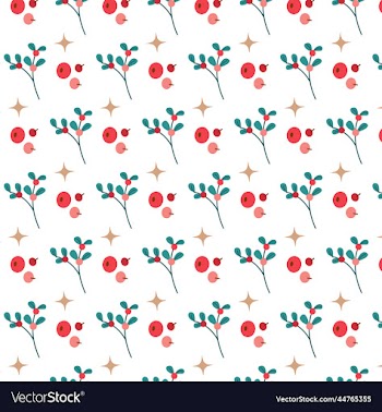 christmas-berry-pattern