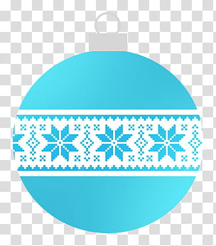CHRISTMAS, blue and white bauble transparent background PNG clipart
