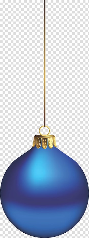 Christmas, blue Christmas bauble illustration transparent background PNG clipart