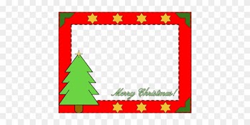 Christmas Border, Christmas, Pine Tree - Christmas Boarder