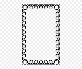 Christmas Border Clipart Black And White - French Borders Clip Art