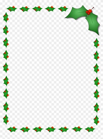 Christmas Border Png Photos - Fire Fighter Christmas Card