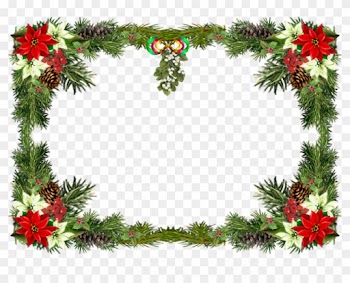 Christmas Borders And Frames Green Borders - Christmas Photo Frame Online