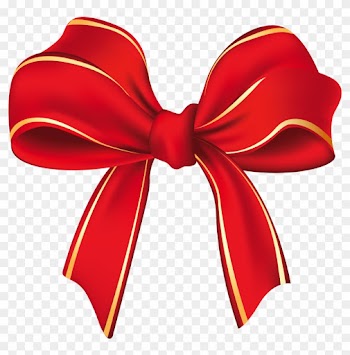 Christmas Bow Clip Art Cliparts Co - Christmas Bow Png